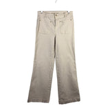 MICHAEL MICHAEL KORS WIDE LEG JEANS CREAM 6