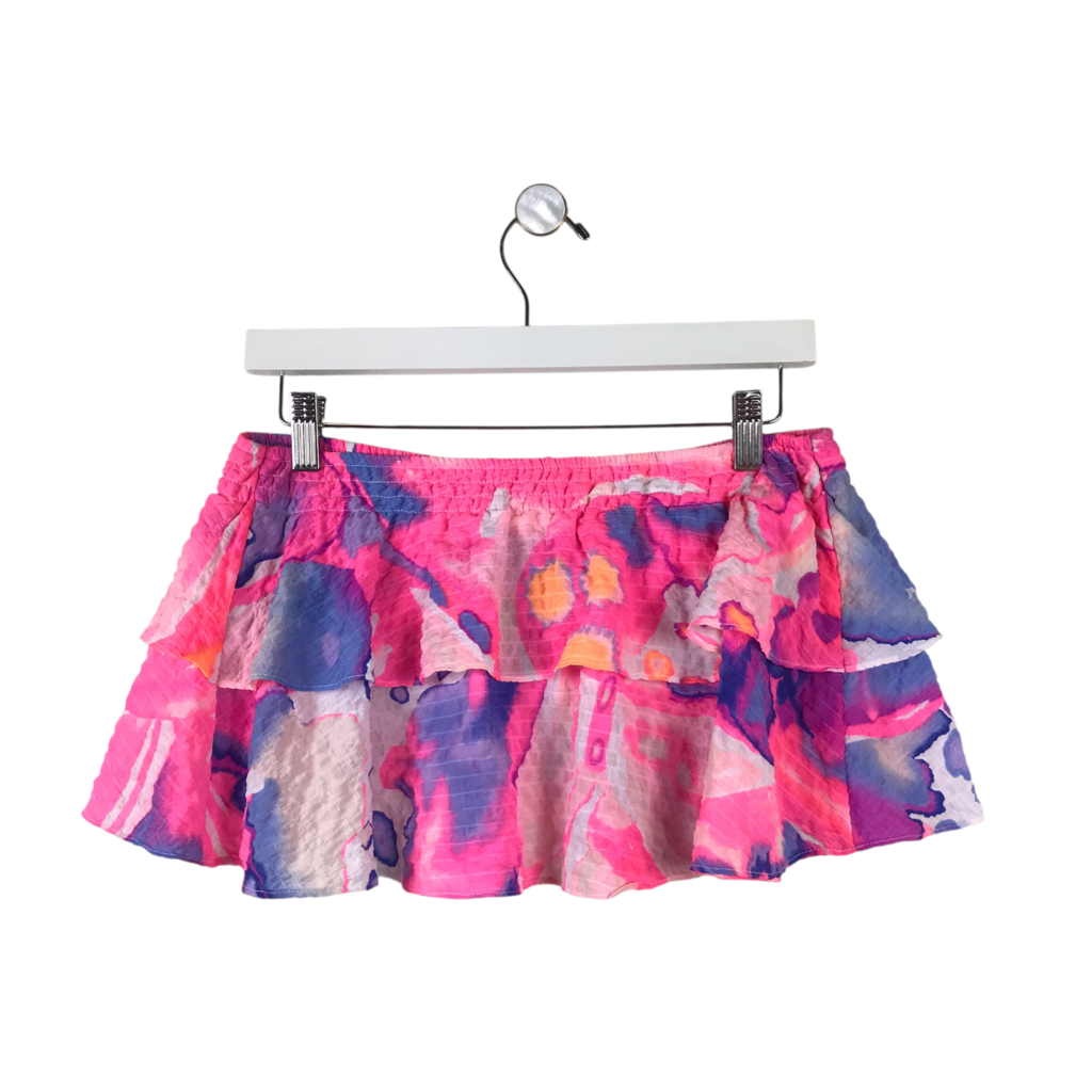 LILLY PULITZER NWT STRAPLESS DESIGNER TOP PINK PURPLE SMALL