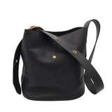 COACH NWT$450 LEATHER BUCKET HANDBAG BLACK