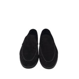 SCAROSSO RET$385 SUEDE LOAFER MEN SHOE BLACK 45