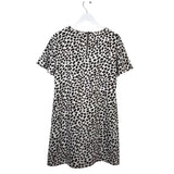ANN TAYLOR SHORT SLEEVE DRESS WHITE BLACK 2