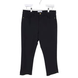 FRAME CROP DESIGNER JEANS BLACK 31