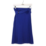 ANN TAYLOR NWT PLEATED SKIRT BLUE 0P