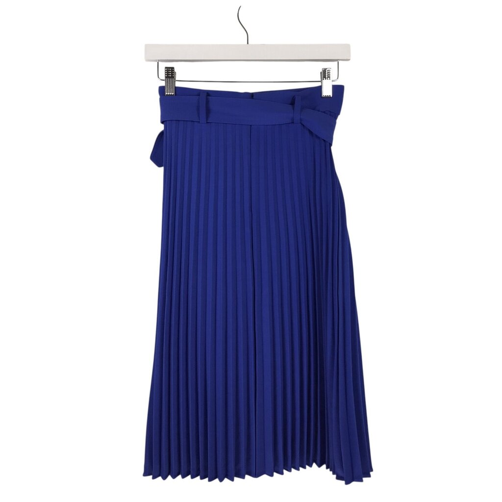 ANN TAYLOR NWT PLEATED SKIRT BLUE 0P