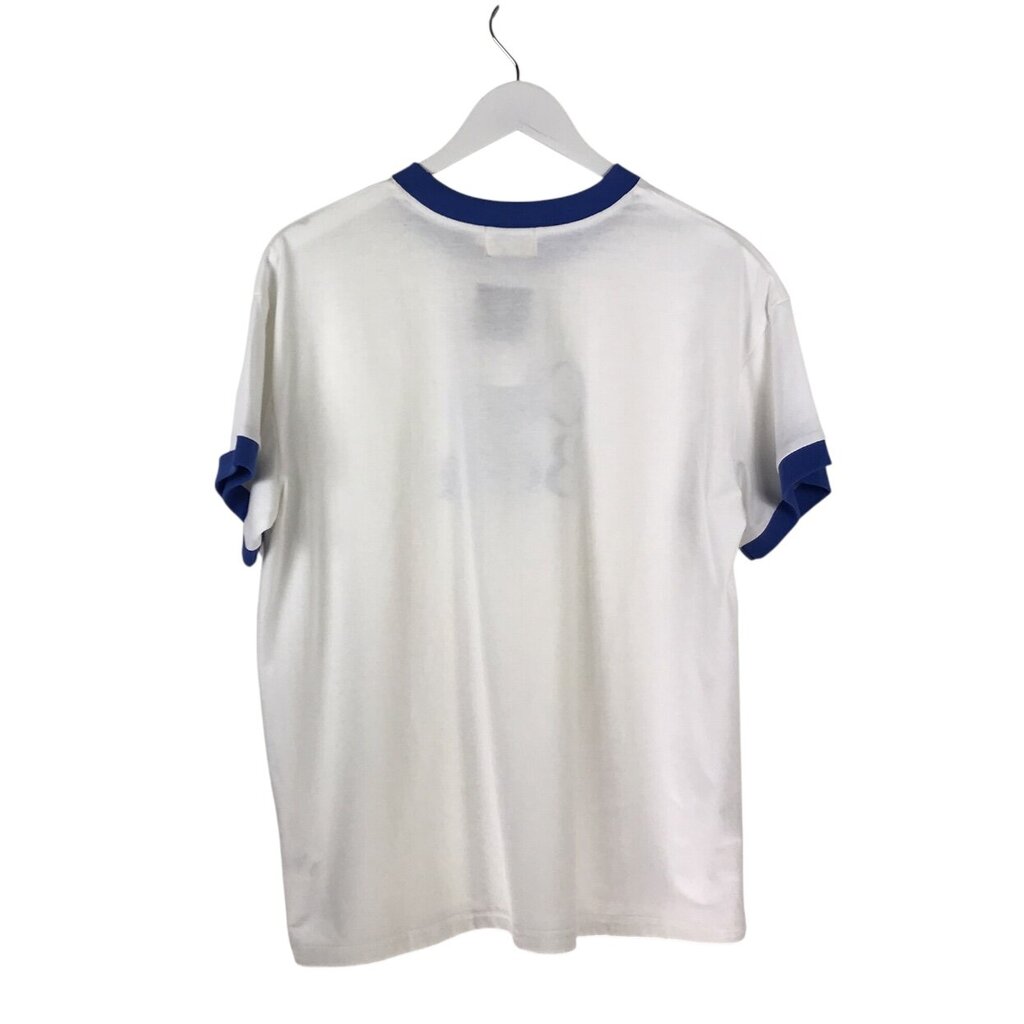 CURRENT AIR NWT$34 "CIAO BELLA" TEE TOP WHITE BLUE SMALL