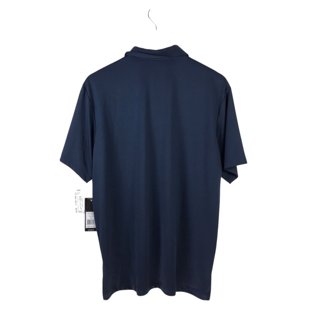 ADIDAS NWT$65 POLO SHORT SLEEVE MEN SHIRT NAVY NAVY