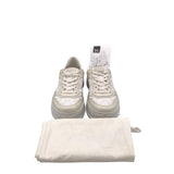 GUCCI GG TENNIS EMBOSSED SNEAKERS LUXE SHOES WHITE 39