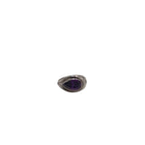 .925 AMETHYST RING SILVER PURPLE 7