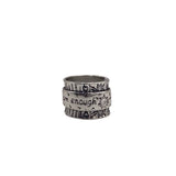 .925 I AM ENOUGH RING SILVER 7
