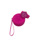 RET$149 SILICONE WRISTLET WATCH PINK