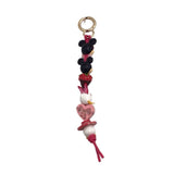 BAUBLEBAR VALENTINE BAG CHARM WOMEN'S ACCESSORIES RED PINK