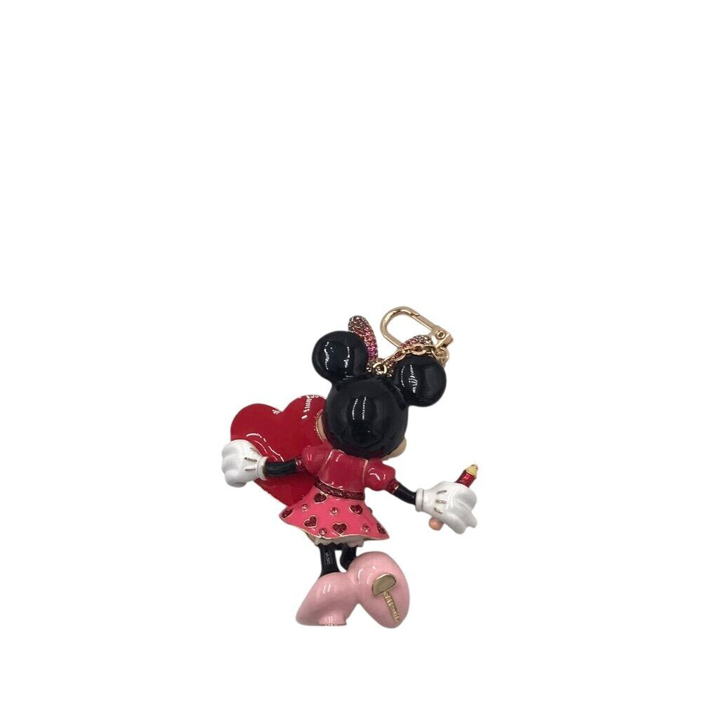 BAUBLEBAR I LOVE YOU MINNIE CHARM WOMEN'S ACCESSORIES RED PINK