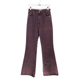 ZARA WIDE LEG JEANS MAUVE 4