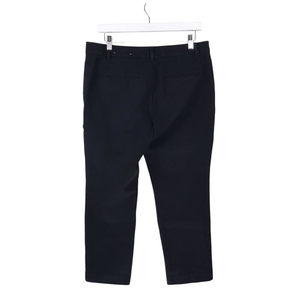 ANN TAYLOR STRAIGHT LEG PANT BLACK 8