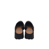 DOLCE VITA RET$65 STUDDED MULE SHOES BLACK SILVER 7
