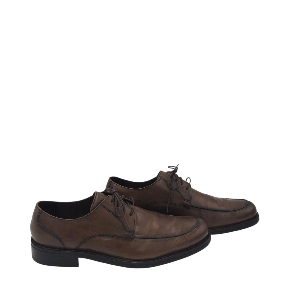 COLE HAAN LACE UP MEN SHOE BROWN 11.5M