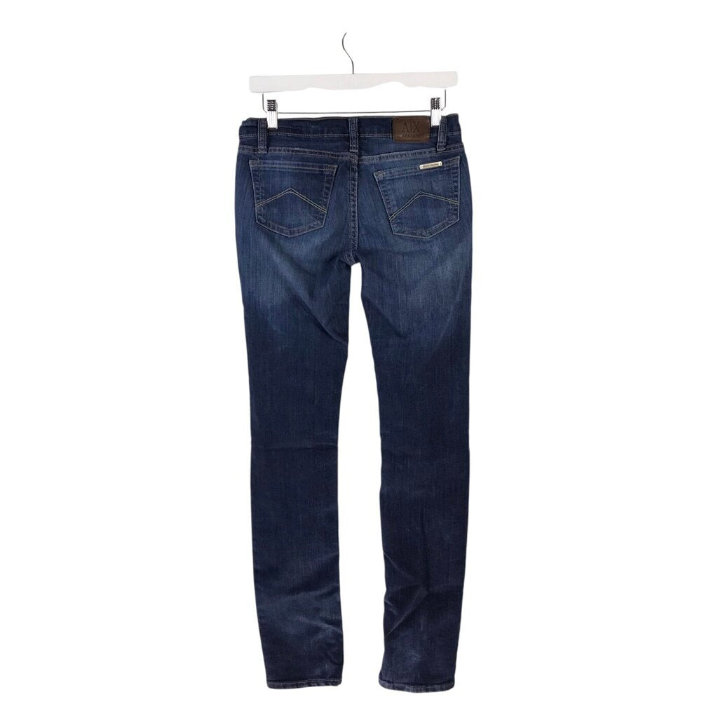 ARMANI EXCHANGE SKINNY DESIGNER JEANS BLUE 8