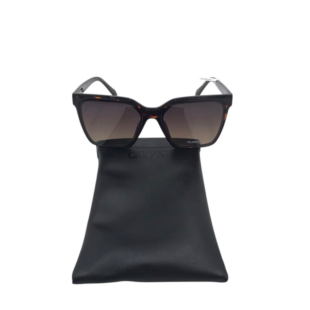 QUAY POLARIZED W/CASE SUNGLASSES/READERS TORTOISE