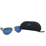 COSTA RET$270 MIRROR SUNGLASSES/READERS SILVER BLUE