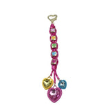 BAUBLEBAR HEARTS BAG CHARM WOMEN'S ACCESSORIES PINK YELLOW