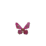 KENDRA SCOTT BUTTERFLY RING GOLDTONE PINK 6.5