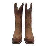 CORRAL WESTERN BOOTS TAN BROWN 7.5