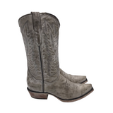 CORRAL WESTERN BOOTS GRAY WHITE 8