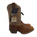 DURANGO WESTERN MEN BOOTS TAN ORANGE 11.5EE