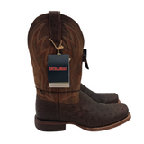 DURANGO WESTERN OSTRICH MEN BOOTS BROWN TAN 10