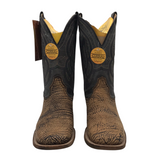 CORRAL WESTERN MEN BOOTS TAN GRAY 10EE