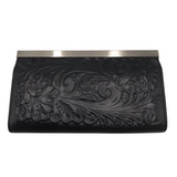 PATRICIA NASH TOOLED WALLET BLACK