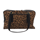 FOSSIL COWHIDE TOTE HANDBAG BROWN BLACK