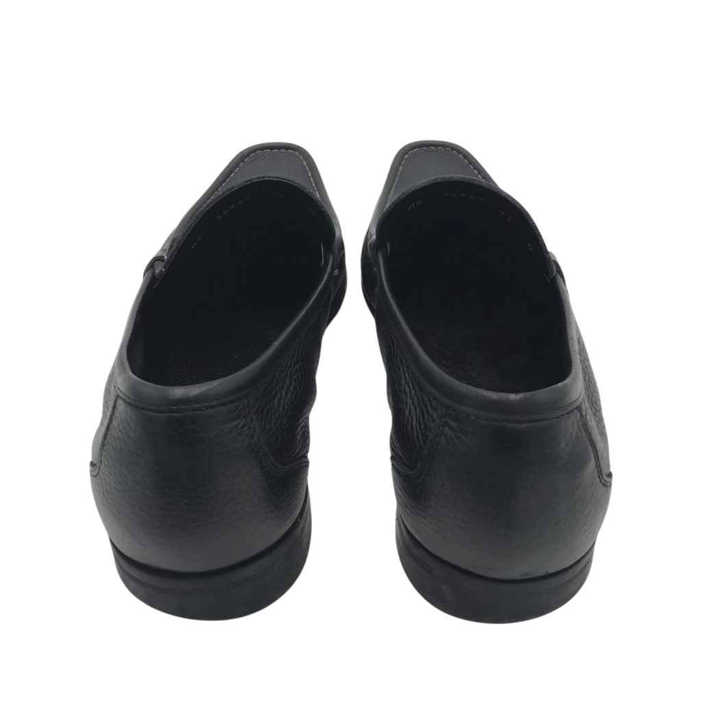 FERRAGAMO LOAFER MEN SHOE BLACK 11D