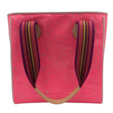 CONSUELA NWT$225 LARGE TOTE HANDBAG PINK