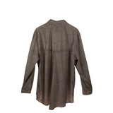 MAGELLAN PAISLEY LONG SLEEVE FISHING MEN SHIRT TAN 2XL