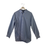 VINEYARD VINES PLAID LONG SLEEVE MEN SHIRT BLUE WHITE LARGE