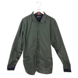 NIKE GOLF SNAPS LONG SLEEVE MEN JACKET OLIVE XLARGE