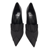 HEEL PUMP DESIGNER SHOES BLACK 8