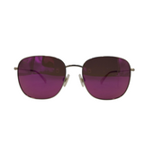 MAUI JIM W/CASE MIRROR AVIATOR SUNGLASSES/READERS GOLD PINK