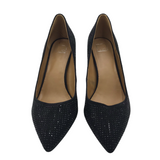 14TH & UNION HEEL PUMP SHOES BLACK 8M