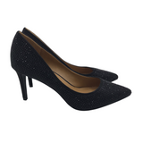 14TH & UNION HEEL PUMP SHOES BLACK 8M