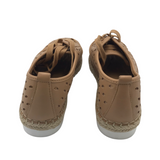 COPPER KEY LACE UP SNEAKER SHOES TAN 8M