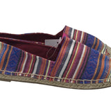 MINNETONKA NWT$39 SLIP ON SHOES RED BLUE 8