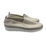 BOBS SLIP ON SNEAKER SHOES BEIGE 9