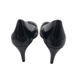 BANDOLINO PEEP TOE PUMP SHOES BLACK 9M