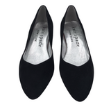 KATE SPADE PEARL HEEL PUMP SHOES BLACK SILVER 7B