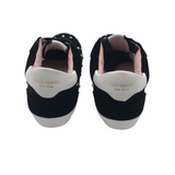 KATE SPADE PEARLS SNEAKERS SHOES BLACK WHITE 7