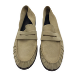 RAG & BONE RET$398 SUEDE LOAFER DESIGNER SHOES SAND 9.5
