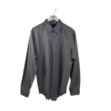 RALPH LAUREN LONG SLEEVE MEN SHIRT GRAY XL