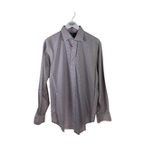 POLO BY RALPH LAUREN LONG SLEEVE MEN SHIRT BLUE PEACH XL